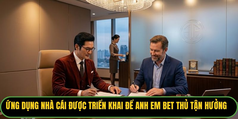 Ứng dụng nhà cái được triển khai để anh em bet thủ tận hưởng